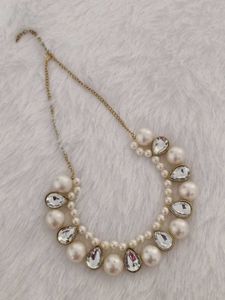 Pearl & Crystal Necklace