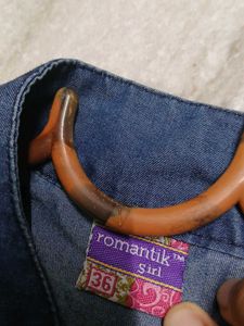 Denim Kurta For Women