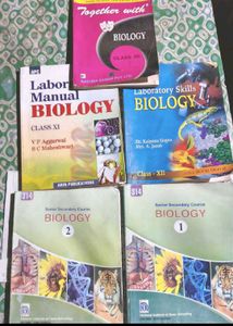 Biology Textbooks & Chemistry textbook bundle