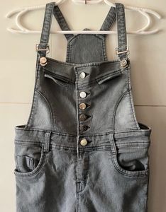 Grey Dungaree:28 Waist