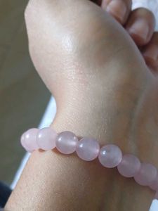 Rose Quartz Beaded Bracelet