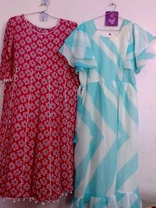 Combo Frock,And Kurthi