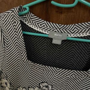 Elegant Floral Print Top