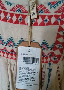 Boho Embroidered Dress