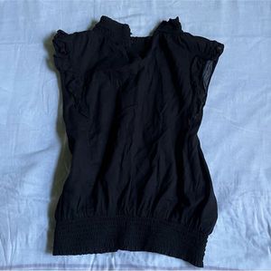 Black Sleeveless Top
