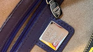 MCM Barrel Bag