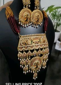 Beaded Statement Necklace