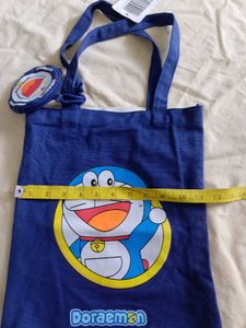 Doraemon Navy Blue Tote Bag