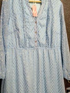 Elegant Blue Dress🩵