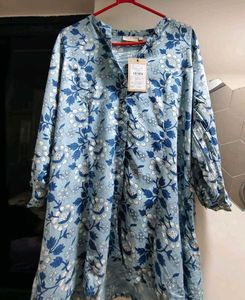 Floral Print Tunic Top