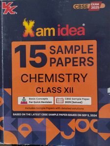 Xam Idea Chemistry Class XII - CBSE Exam 2025
