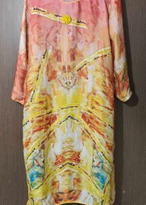 Multi Colour Transparent Kurta