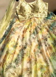 Multicolour Ready To Wear Lehenga Choli