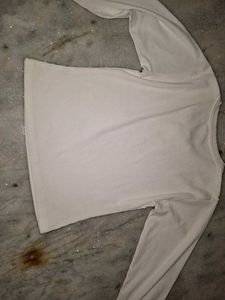 White Long Sleeve Top
