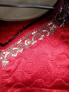 ✨💃 Elegant Maroon Silk Kurti Set | XXL Size | Fes