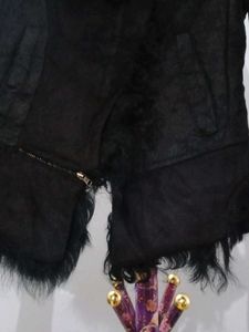 Black Furry Jacket