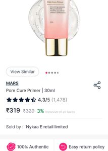 Mars Pore cure Primer