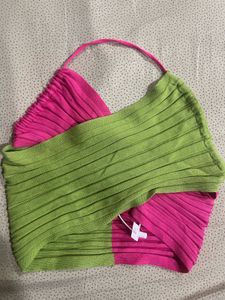 Savana Color Block Halter Top ♥️