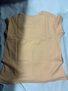 Peach Floral T-Shirt