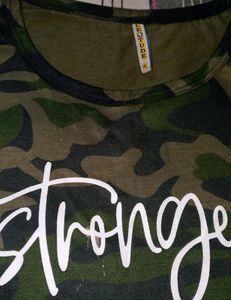 Camouflage Print Unisex Tshirt