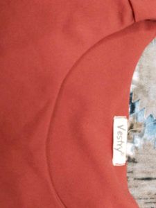 Chic Rust-Colored Top