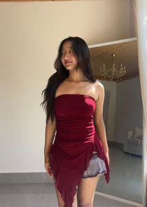 Savana Ruffle Tube Top