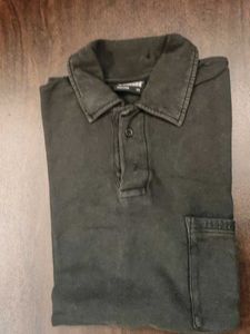 Oversized Black Faded Heavy Weight
