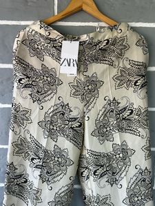 Zara Printed Casual Pants