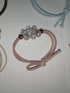 Beautiful Bead Hair Tie In 8 Different Colours