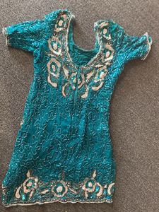 Heavy Beads Work Kurti