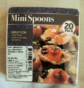 Ice Cream Wheels Set Of 6 With Fork&amp; Spoon Combo