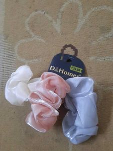 Elegant Hair Scrunchies Set