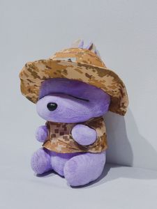 Purple Plushie with Hat