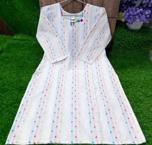 Stylish Polka Dot Kurta