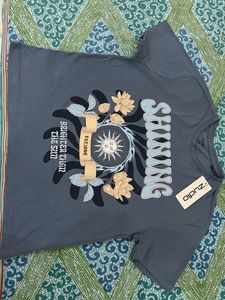 Zudio Graphic Tee - Shining Brighter Than The Sun