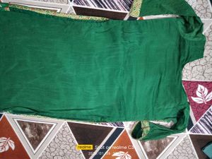 Elegant Green Embroidered Kurta