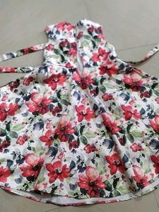 Floral Print Girls Dress