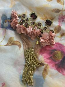 Floral Tassel Earrings