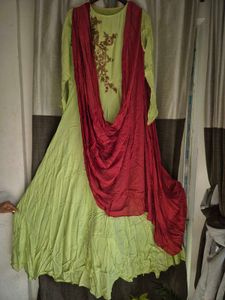 Saree Style Gown