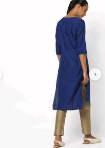 Beautiful Blue Design Printed Kurti