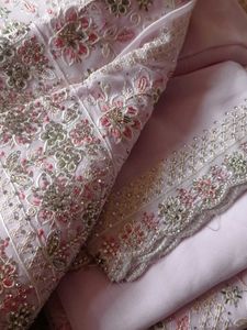 Embroidered Salwar Kameez Fabric