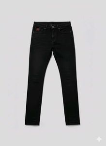 Black Slim Fit Denim Jeans