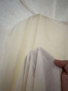 Glittery White Gown