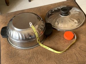 Steel Serving Bowl With Lid