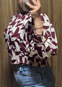 Patterned Top