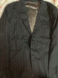 Striped Formal Blazer