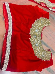 Velvet Lehenga Set
