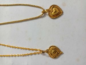 Gold Heart ✨Pendant Necklace🤍