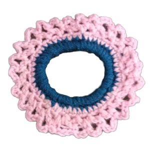 Cute Crochet Hair Tie Scrunchy Set of 2