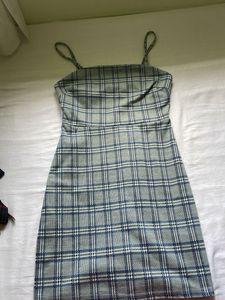 Plaid Mini Dress